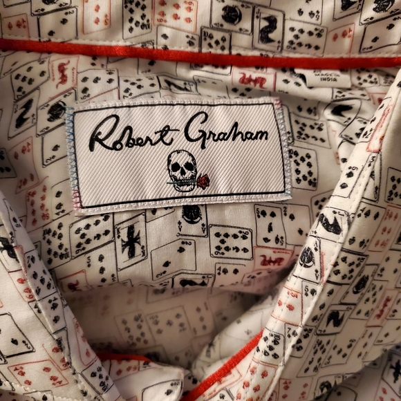 ROBERT GRAHAM High Card Poker Fit Shirt 3XL - Picture 6 of 7